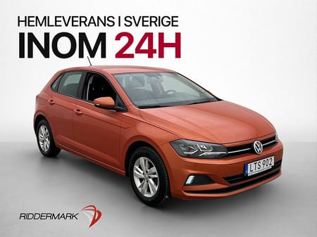 Volkswagen Polo 1.0 TSI 95hk Bluetooth Växelpaddar 0,46l/mil