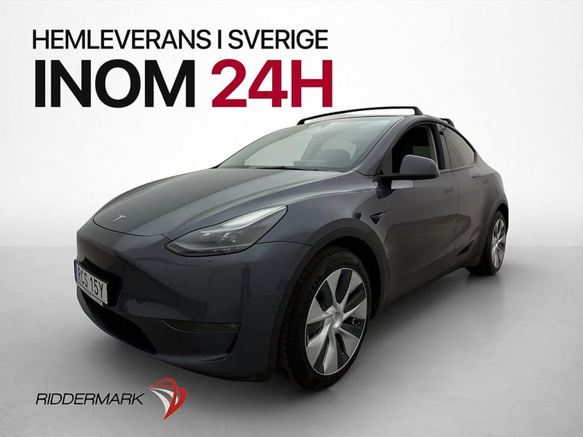Bild 4 av Tesla Model Y Long Range AWD Svensksåld Panorama Dragkrok