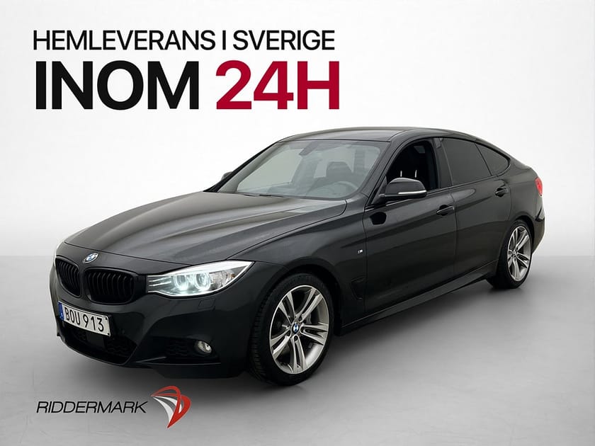 Bild 1 av BMW 335d xDrive GT 335 M Sport Kamera HuD Drag Navi Skinn HiFi