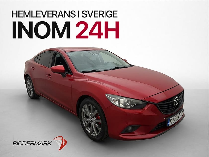 Bild 1 av Mazda 6 Sedan 2.2 SKYACTIV-D 150hk Sensorer Navi Farthållare