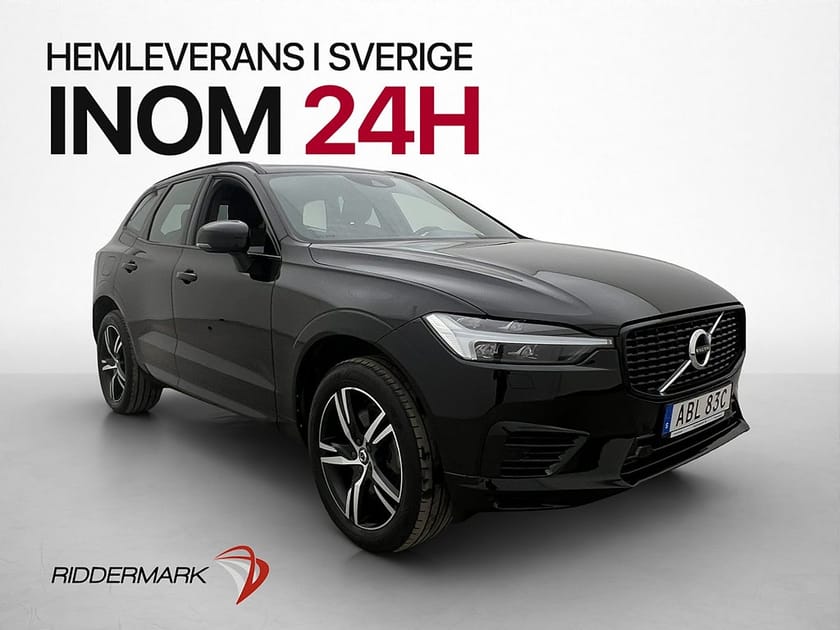 Bild 1 av Volvo XC60 T6 340hk AWD R-Design Pano Värmare Kamera Drag