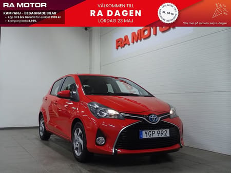 Toyota Yaris Hybrid e-CVT Edition Feel Backkamera Låga mil