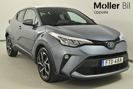 Toyota C-HR Hybrid CVT 122hk, Adaptiv farth, B-Kam, Carplay