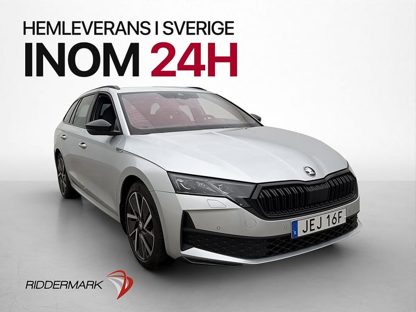 Bild 3 av Škoda Octavia Kombi Skoda 1.5 TSI 150hk Sportline Drag Värmare Rattvärme