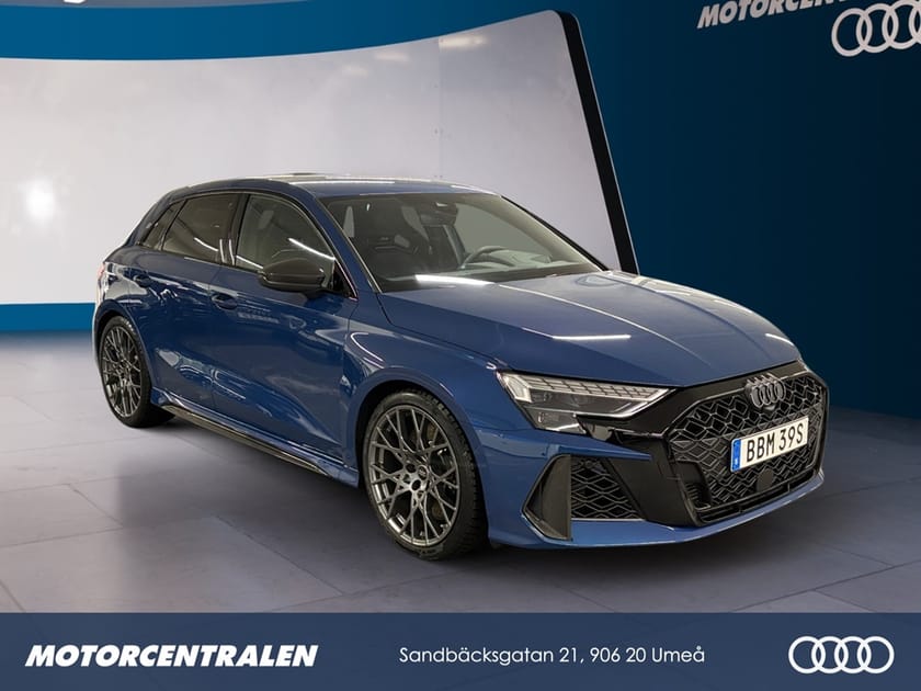 Bild 1 av Audi RS3 Sportback 400hk q/RS-Skalsäten/RS-sportavg.