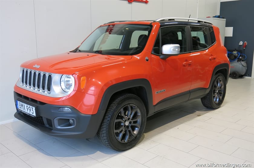 Bild 4 av Jeep Renegade 2.0 MultiJet 4WD 140hk Limited 1 Ägare Drag V-Hjul