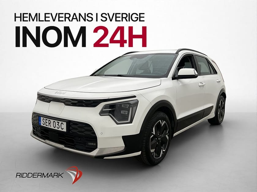 Bild 1 av Kia Niro EV 204hk Action Drag Kamera Halvskinn CarPlay MOMS