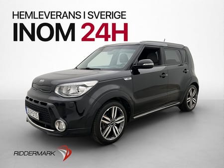 Kia Soul 1.6 CRDi 136hk GLS Värmare Kamera Rattvärme Drag