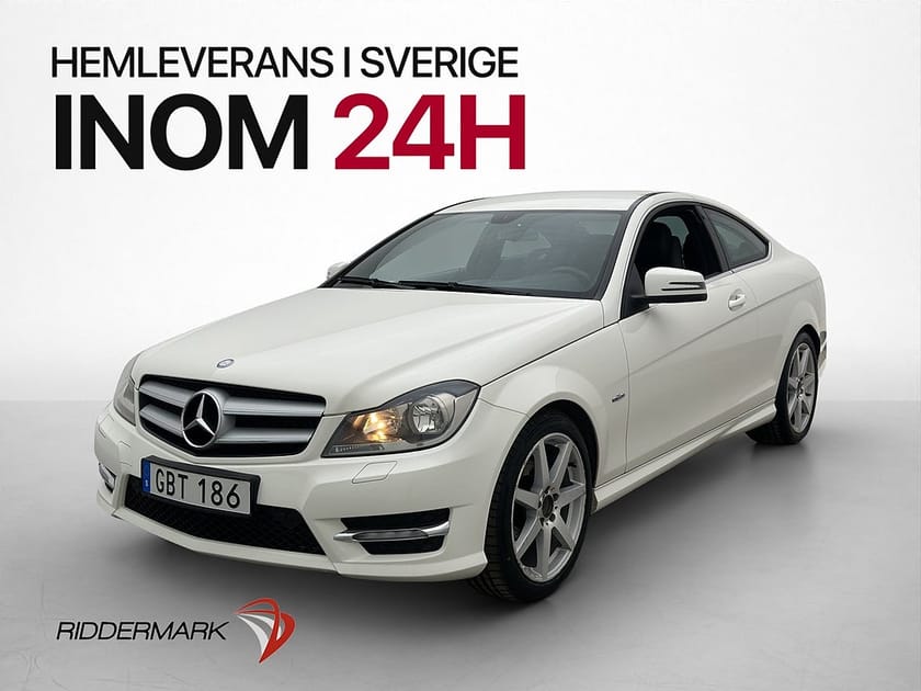 Bild 3 av Mercedes-Benz C 180 Coupé BE 156hk AMG Sport Halvskinn