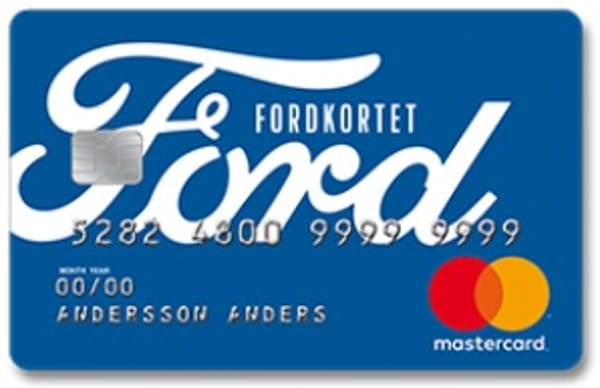 FORDKORTET MASTERCARD