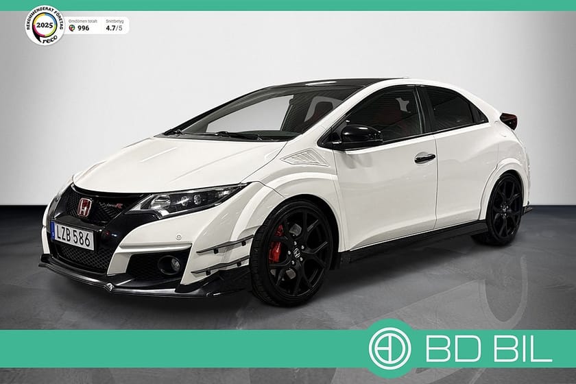 Bild 1 av Honda Civic Type R GT SKALSTOLAR MARTELIUS VÄLSERVAD
