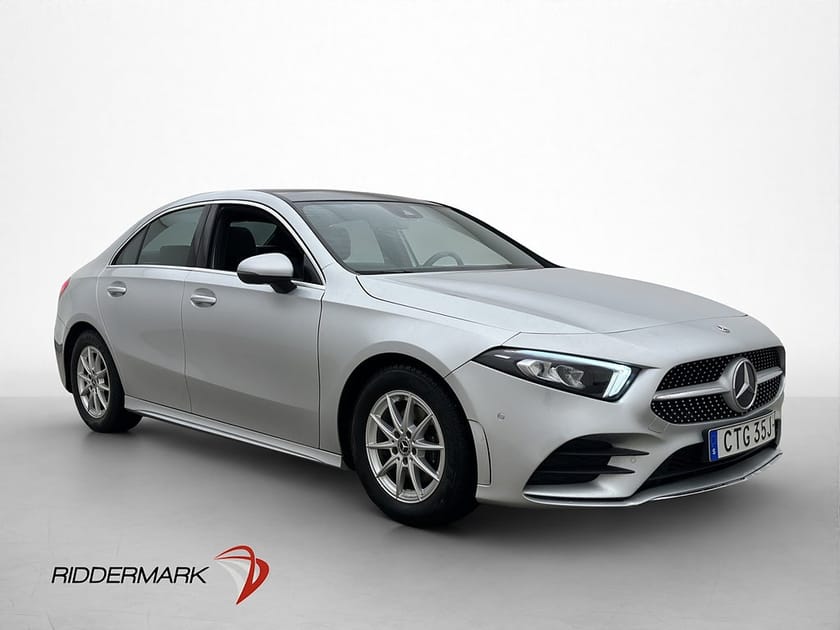 Bild 1 av Mercedes-Benz A 180 d Sedan AMG Sport Pano Wide Värm Drag CarPlay