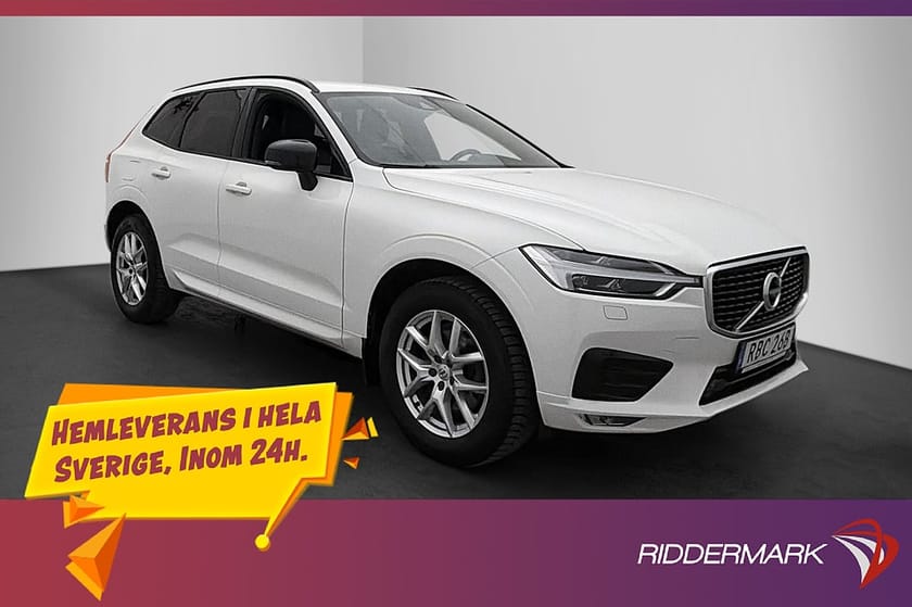Bild 3 av Volvo XC60 B4 AWD R-Design VOC Värmare 360° Skinn BLIS Drag