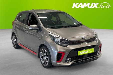Kia Picanto 1.0 T-GDI 100hk GT Line Kamera Skinn Rattvärme Carplay Nyservad