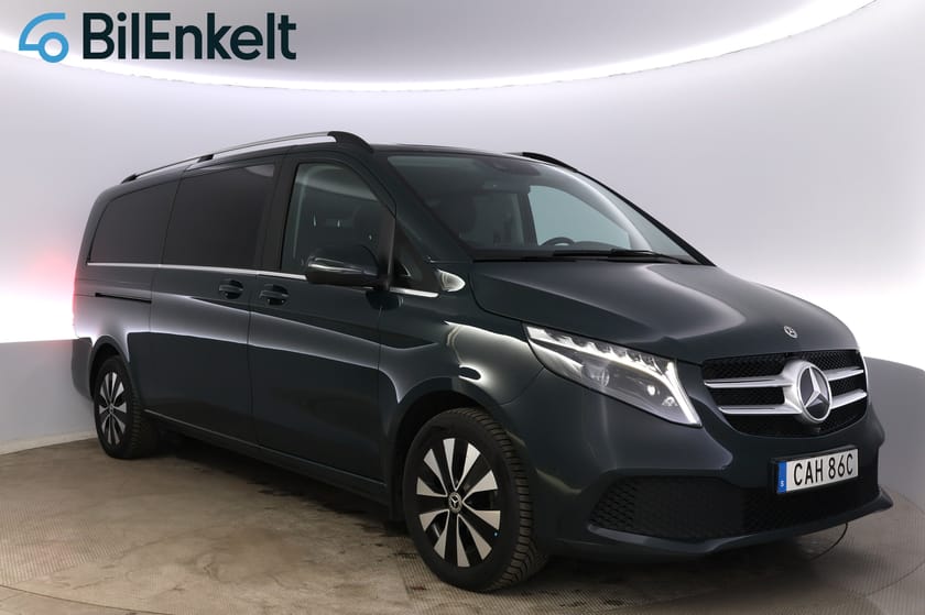 Bild 1 av Mercedes-Benz V 220d 3.1t Lång Avantgarde 8-Sits Värmare Drag 360