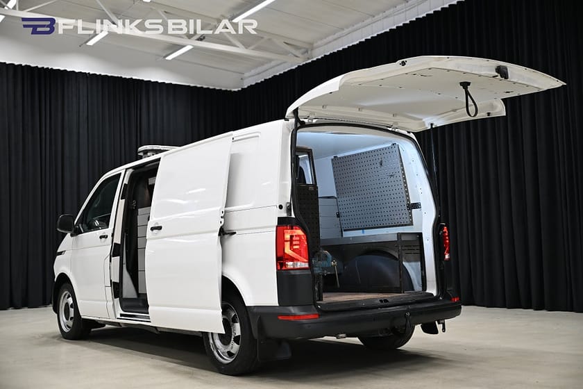 Bild 5 av Volkswagen Transporter 4Motion DSG 199HK L2|Servicebil|Dubbeldörr|Inredd|SeUtr