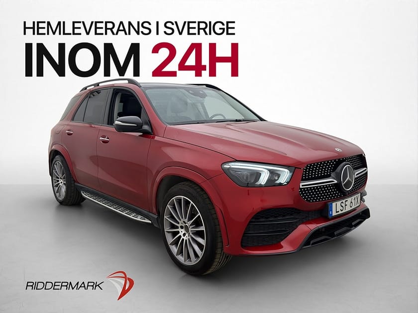 Bild 3 av Mercedes-Benz GLE 450 4MATIC 4M AMG Drag Burmester Pano Luft 360°