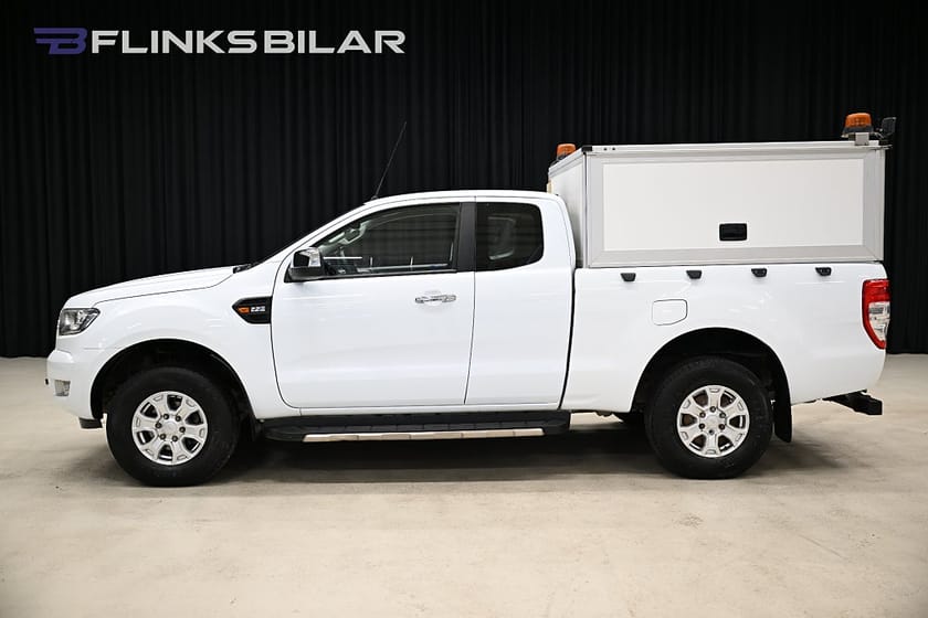 Bild 2 av Ford Ranger SuperCab 2.2 TDCi 160HK Automat|Kåpa|Släde|Drag|Värmare|Leasbar