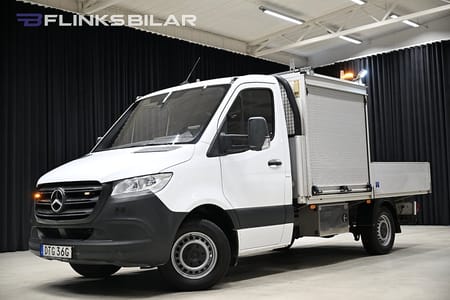 Mercedes-Benz Sprinter 316 CDI Chassi 7G+ 163HK Automat|Halvskåp|Flak|Inredning|Leasbar