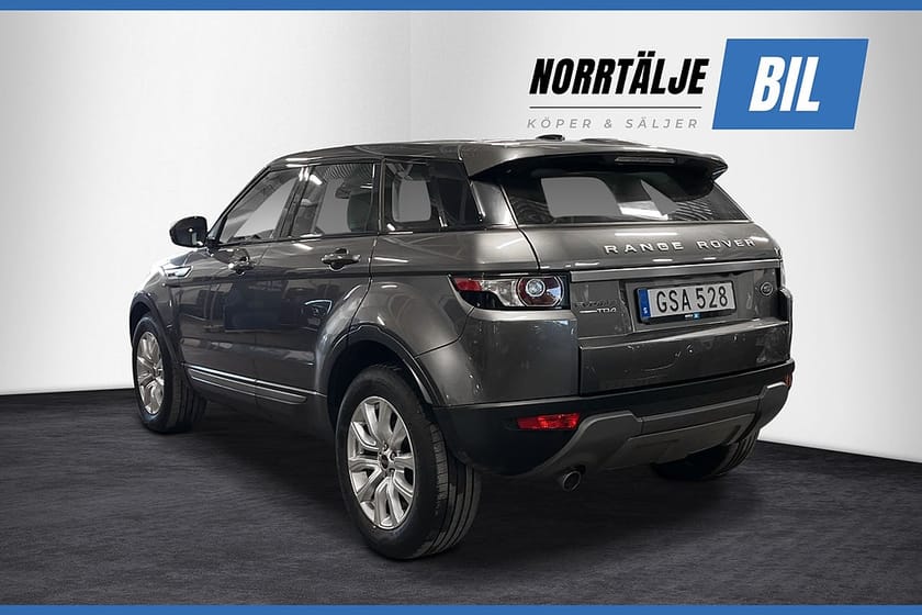 Bild 4 av Land Rover Range Rover Evoque AWD 150HK NAVI B-KAM SKINN PDC NYSERV K-REM BYTT