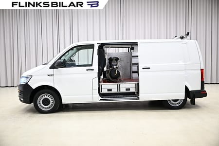 Volkswagen Transporter 4Motion 150HK L2|Servicebil|Dubbeldörr|Kompressor|SeUtr