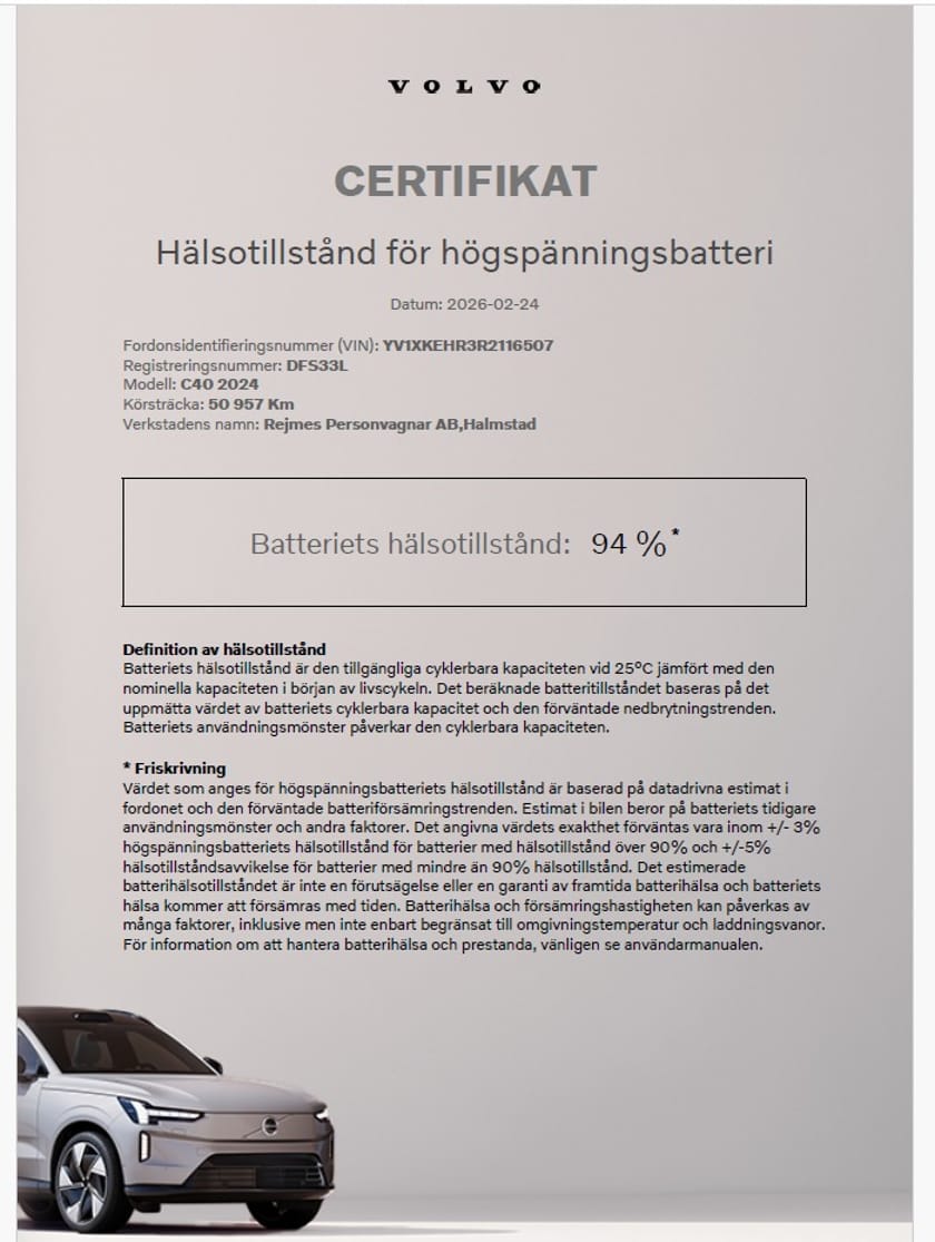 Bild 3 av Volvo C40 Recharge Single Motor Extended Range Core SE | Dragkrok |