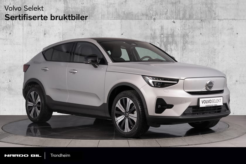 Bilde 1 av Volvo C40 Recharge Twin motor 408 hk Plus. Piksel LED/Krok/Varmepumpe/Soltak/VOC