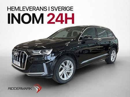 Audi Q7 50 TDI quattro 7-Seater 286hk S-Line 7-Sits Cockpit Luft P-Värm Drag