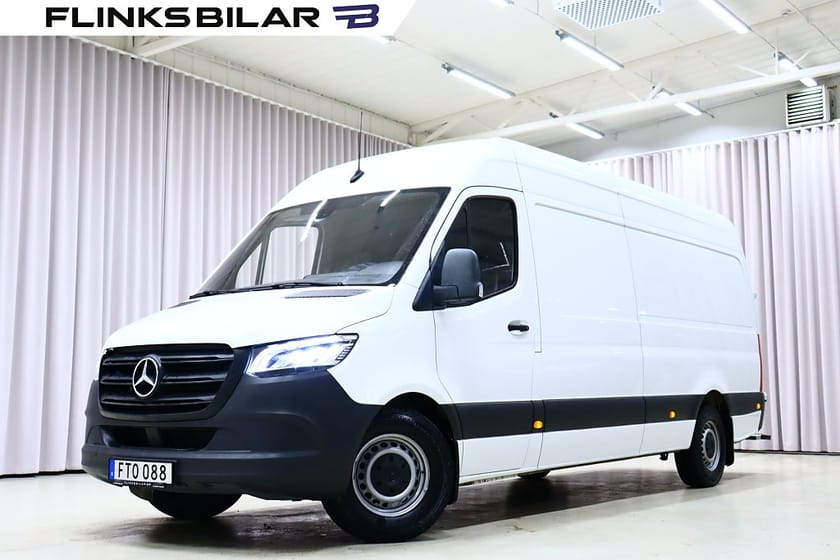 Bild 1 av Mercedes-Benz Sprinter 319 CDI Skåpbil 190HK L4|Maxi|LED|D-Värmare