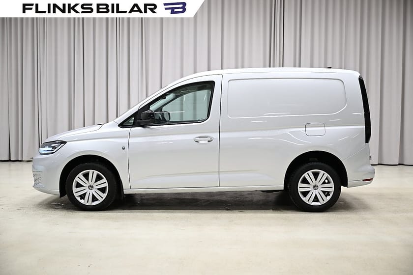 Bild 2 av Volkswagen Caddy Cargo DSG 122HK Nedlackad|LED|D-Värmare|Drag|B-Kamera|Leasbar