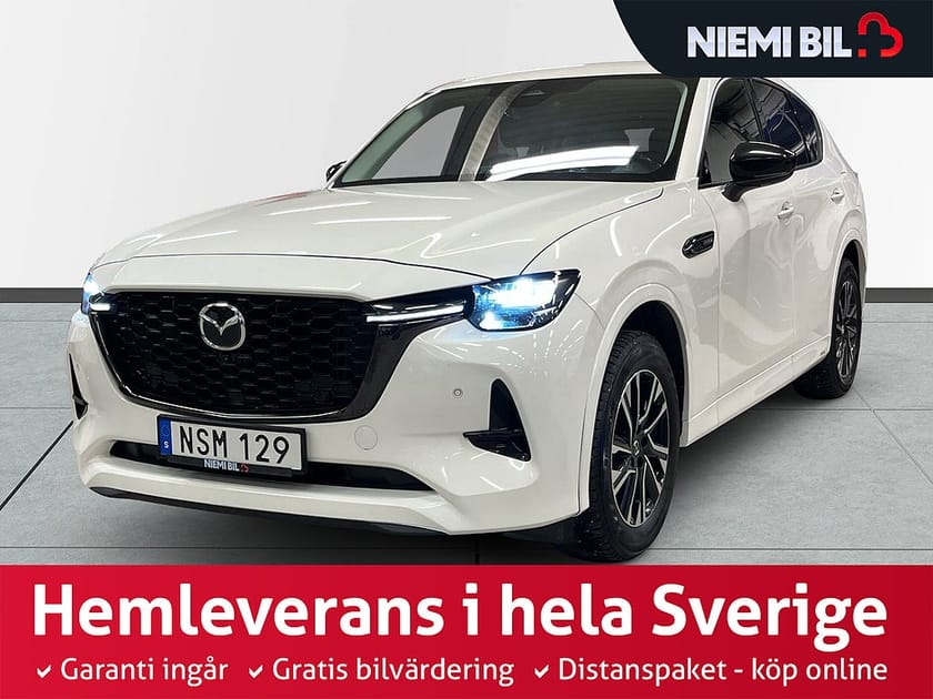 Bild 1 av Mazda CX-60 PHEV AWD Homura Moms/10Års gar./360/Drag/BOSE/MoK/Skinn