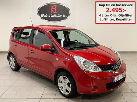 Nissan Note 1,6 Automat 1 Ägare