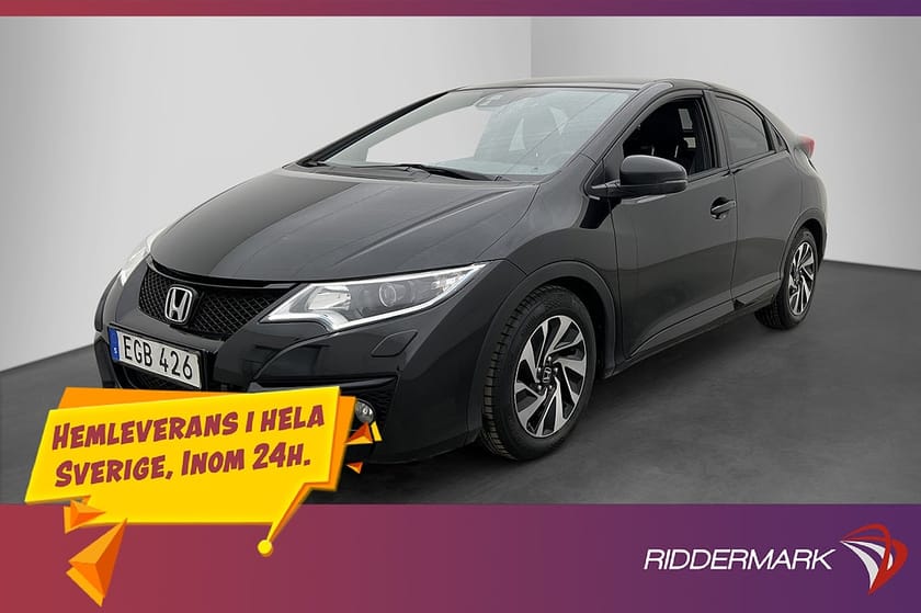 Bild 3 av Honda Civic 1.8 i-VTEC Sport Värmare Kamera 2-Zons Bluetooth