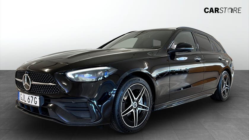 Bild 1 av Mercedes-Benz C 300 T e Night Package, Keyless, El Stolar fram, Drag