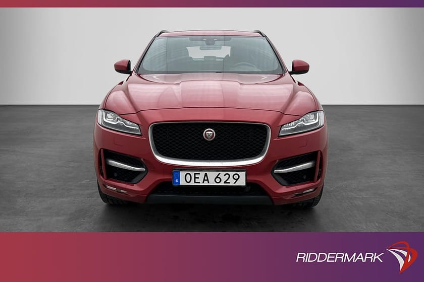 Bild 2 av Jaguar F-Pace 20d AWD R-Sport Pano Meridian Navi Skinn