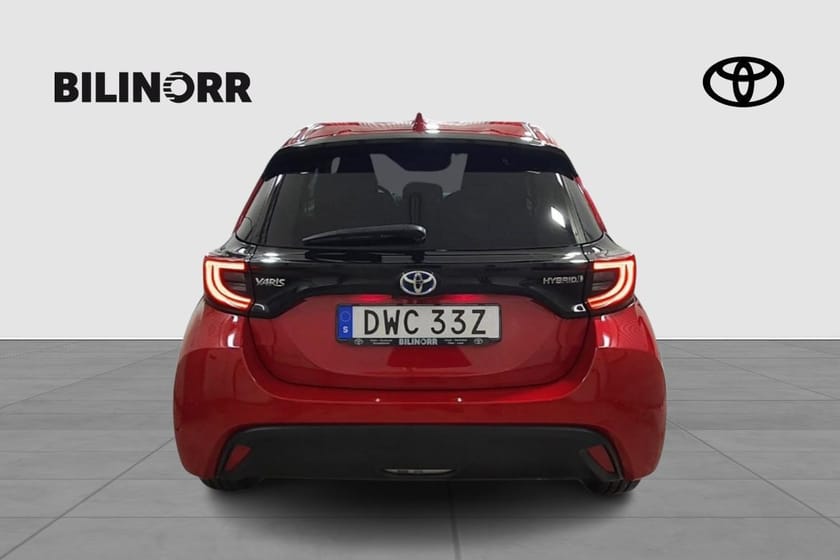 Bild 4 av Toyota Yaris Hybrid 1,5 5D ACTIVE PLUS P-SENSORER V-HJUL