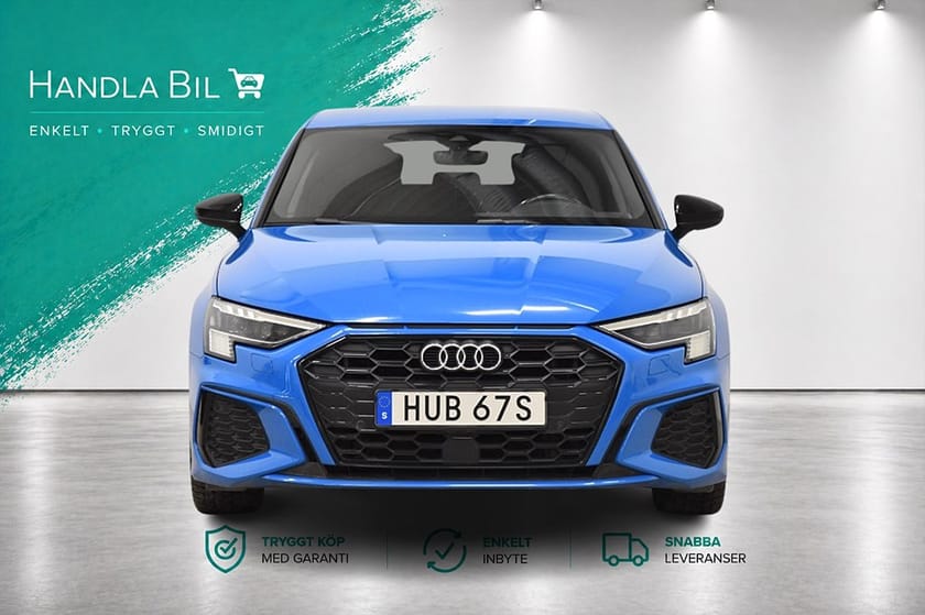Bild 3 av Audi A3 Sportback 45 TFSI e Plug-in S-Line Cockpit P-värm AdaptivF 245hk