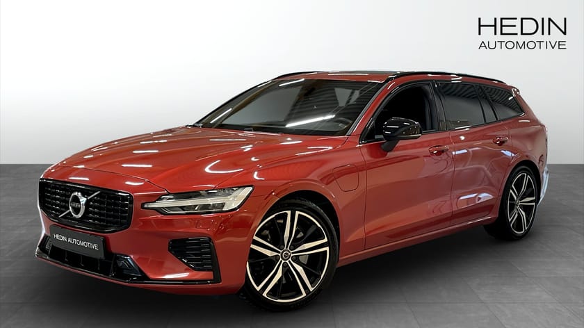 Bild 1 av Volvo V60 Recharge T8 R-Design Pano H/K Drag  Värmare B-kamera