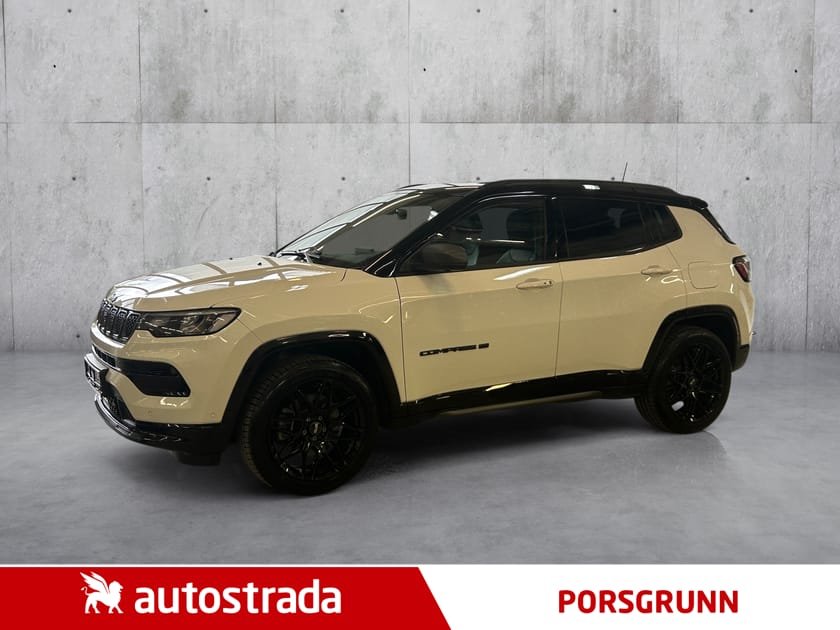 Bilde 1 av Jeep Compass 4xe 7 års garanti. AWD I Skinn I Navi I Kamera I 360 kamera I Ad. Cruise