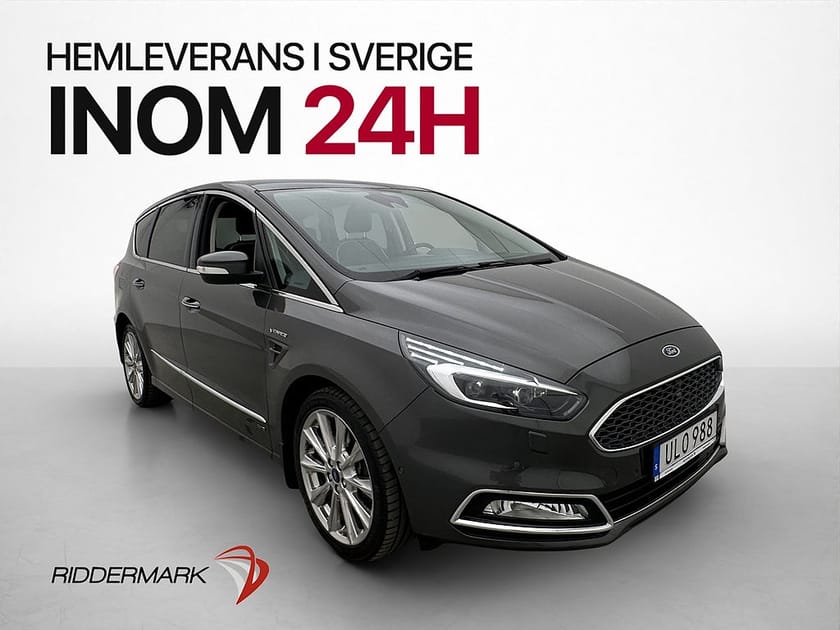 Bild 3 av Ford S-Max 2.0 TDI AWD Vignale 7-Sits Pano Kamera Skinn Drag