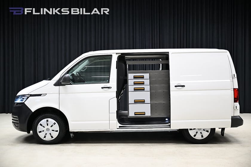 Bild 2 av Volkswagen Transporter DSG 150HK Servicebil|Inredning|Dubbeldörr|Moms|SeUtr!!