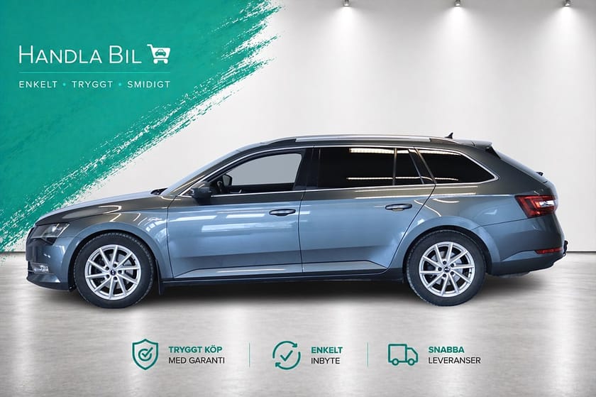 Bild 5 av Škoda Superb Kombi 2.0 TDI 4x4 SCR DSG Sekventiell, 190hk, 2019