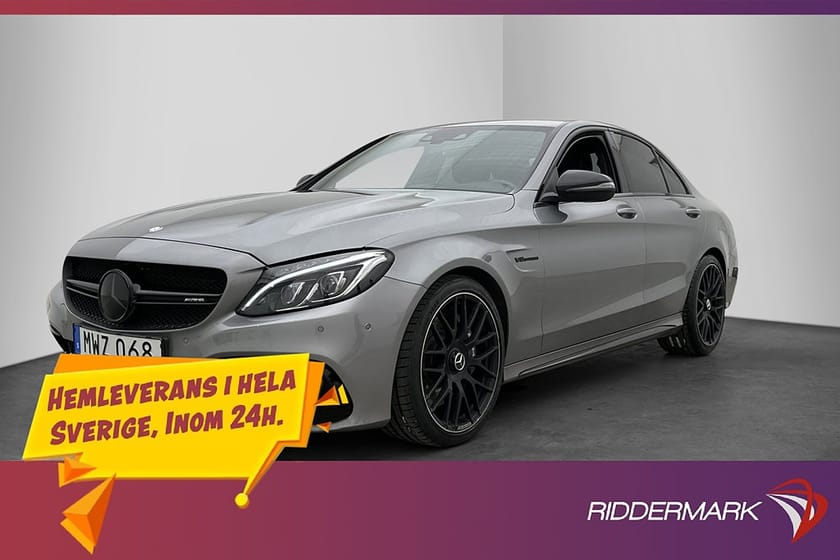 Bild 3 av Mercedes-Benz AMG C 63 Burmester Head-up Kamera Sportavgas