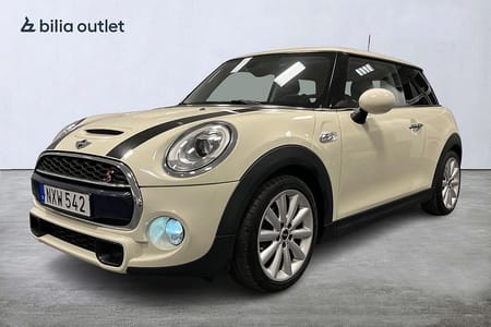 MINI Cooper S 3-dörrars 192hk / Sensorer Bluetooth Halvskinn