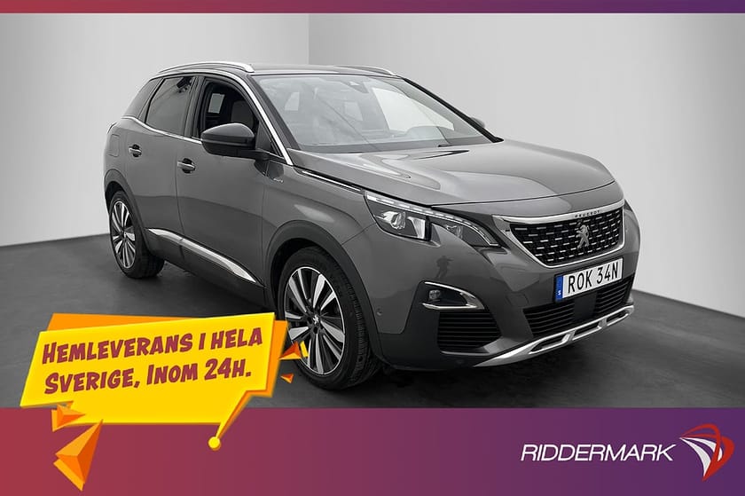 Bild 3 av Peugeot 3008 GT HYBRID4 300hk Kamera Navi CarPlay Drag