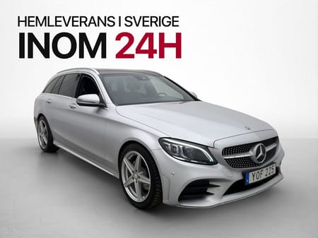 Mercedes-Benz C 220 T d C220 194hk AMG Värmare Pano Kamera Drag