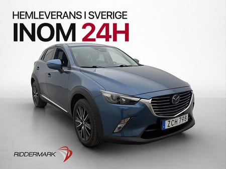 Mazda CX-3 2.0 150hk AWD Optimum BOSE Drag Kamera HuD Läder