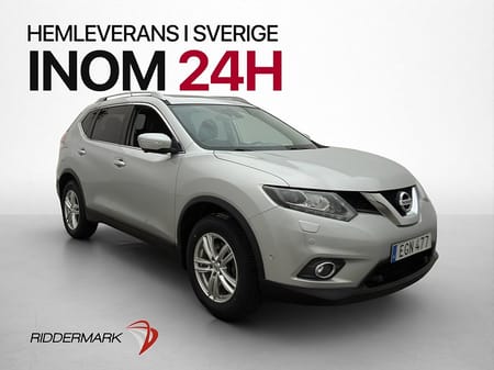 Nissan X-Trail 7 Seats 1.6 dCi Tekna sits Pano 360° Drag Skinn Nav