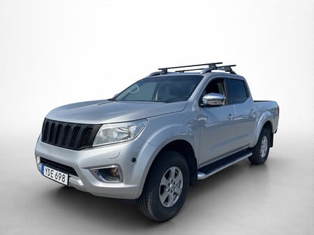 Nissan Navara Dubbelhytt 2.3dCi 4WD Värmare Dragkrok B-Kamera Diff Navi