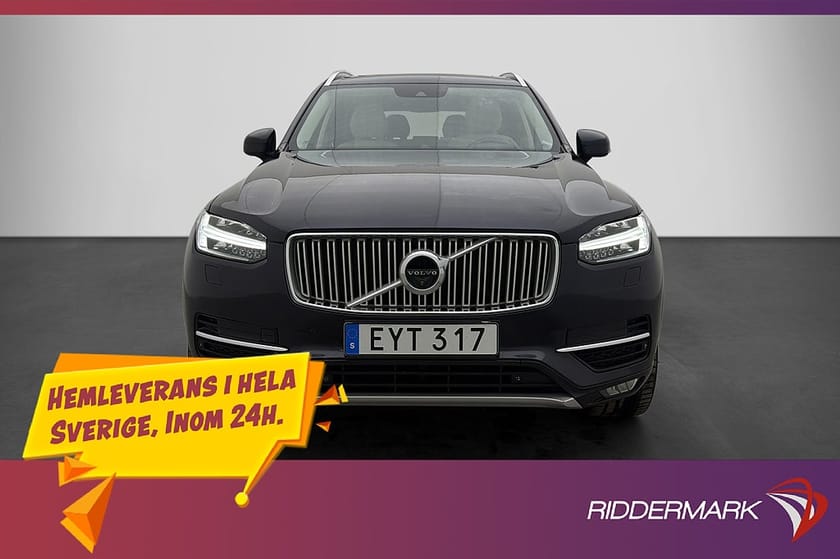 Bild 2 av Volvo XC90 T6 AWD 320hk Inscription Pano B&W 7-Sits HUD 360°
